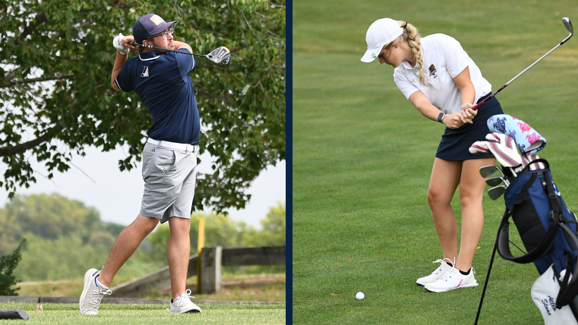 Newcomers post top scores for Pride golf at Clarke Fall Invite