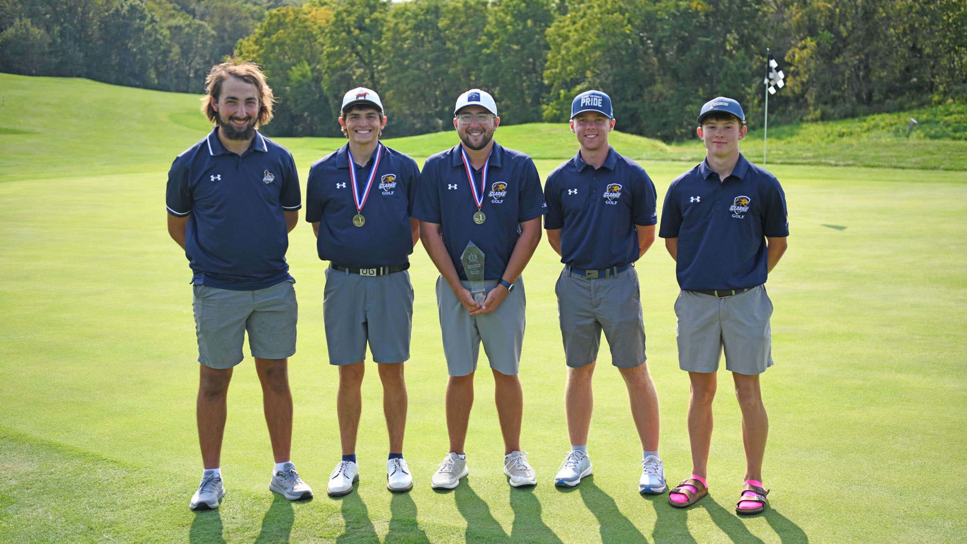 Pride men earn tournament victory at Clarke Fall Classic