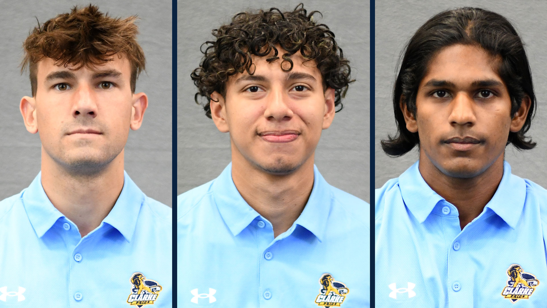 Persenico, Gomez, and Reddy receive Men's Soccer All-Heart honors for 2023 season