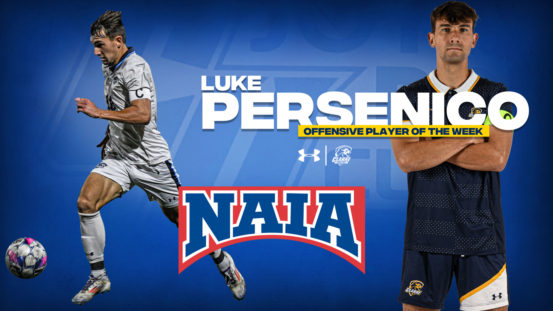 Persenico earns NAIA and Heart Offensive Player of the Week amid Pride's offensive outburst