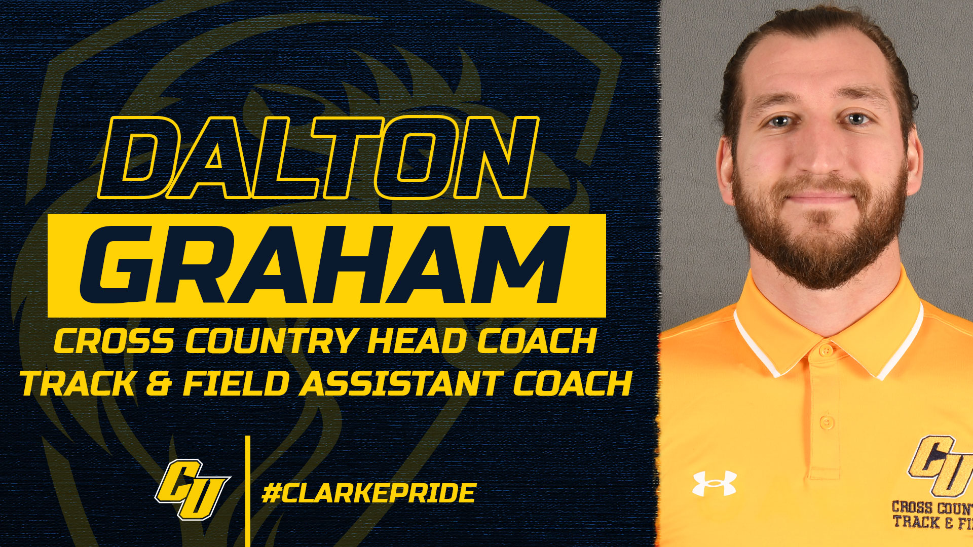 Pride welcome Dalton Graham to lead cross country and track and field distance squads