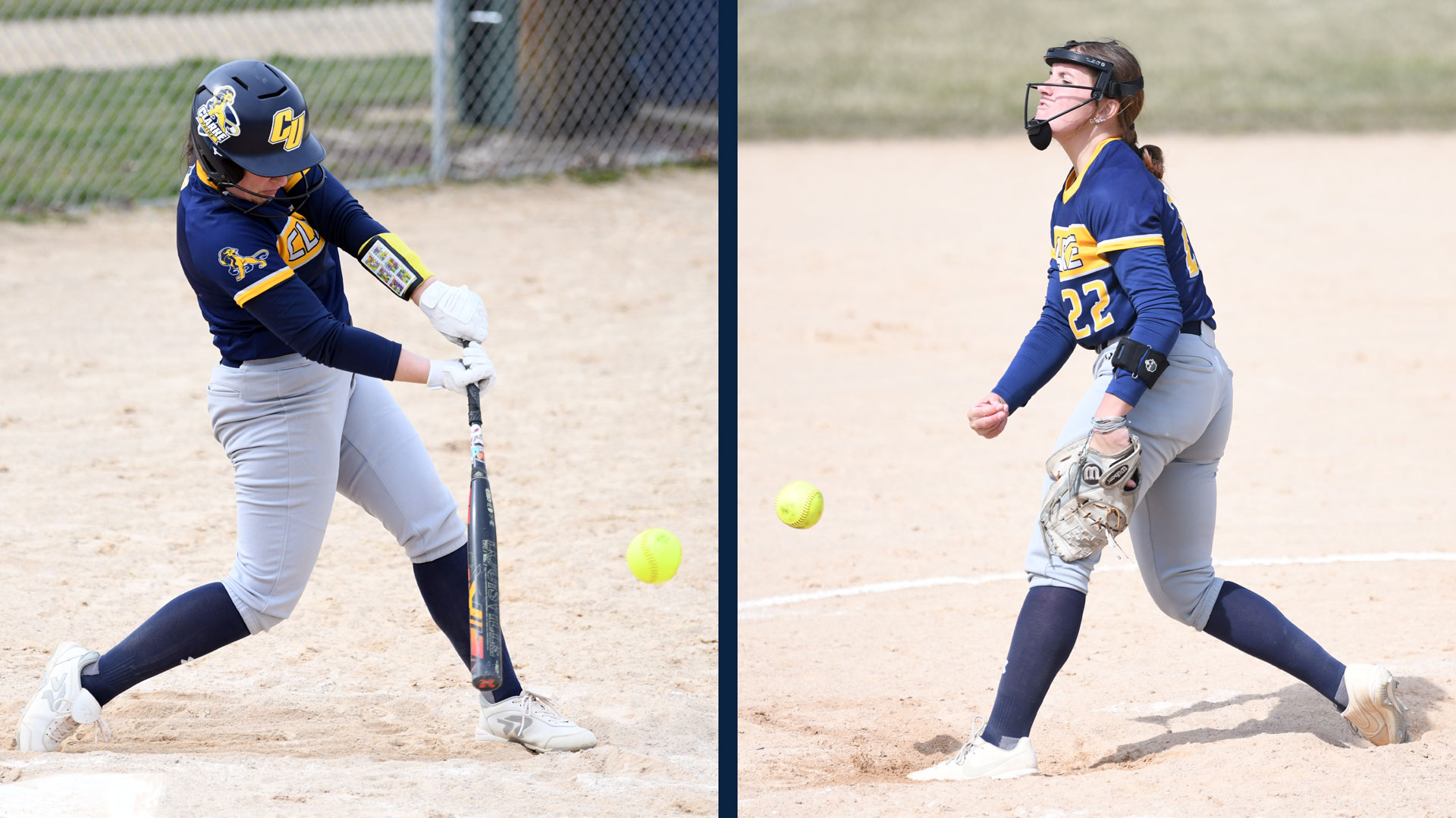 Huseman's dominance and timely hitting leads Pride to split doubleheader against Graceland