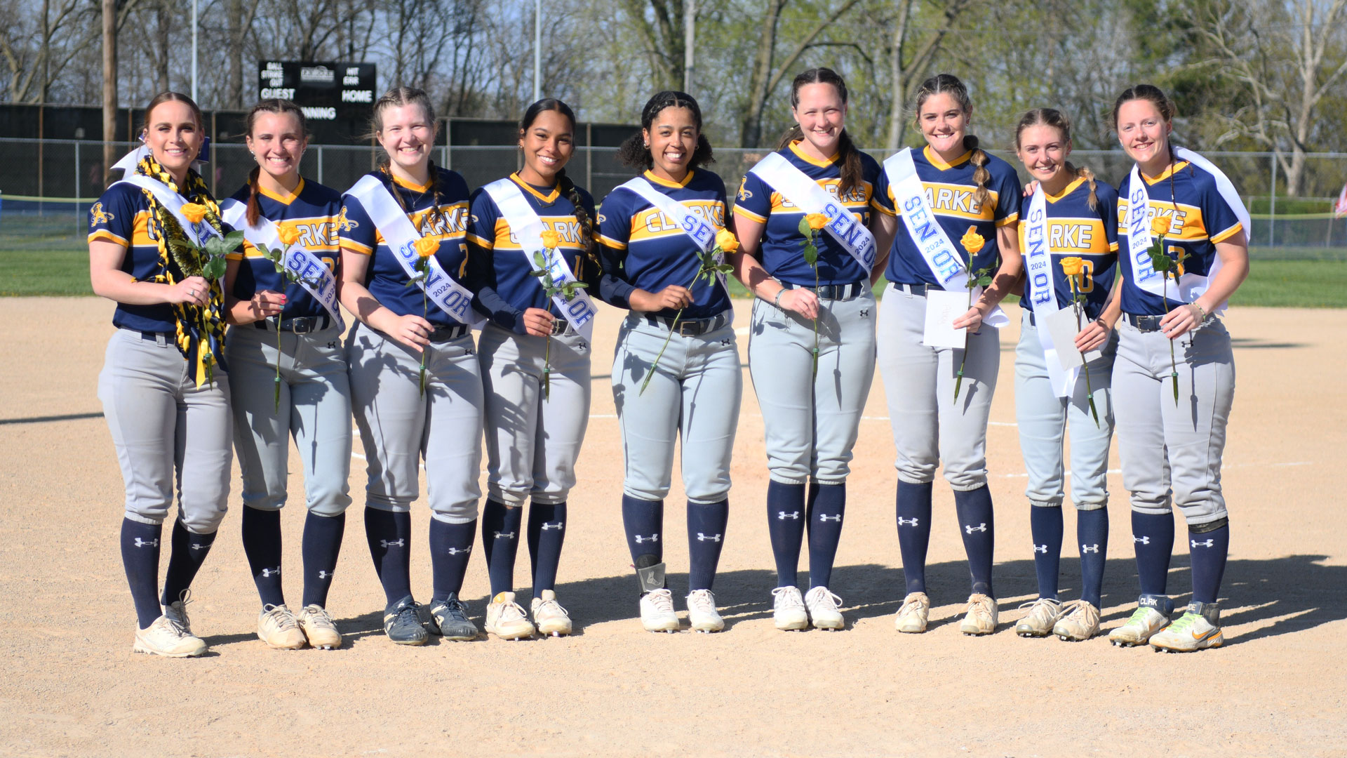 Pride drop both ends of Senior Day doubleheader against William Penn