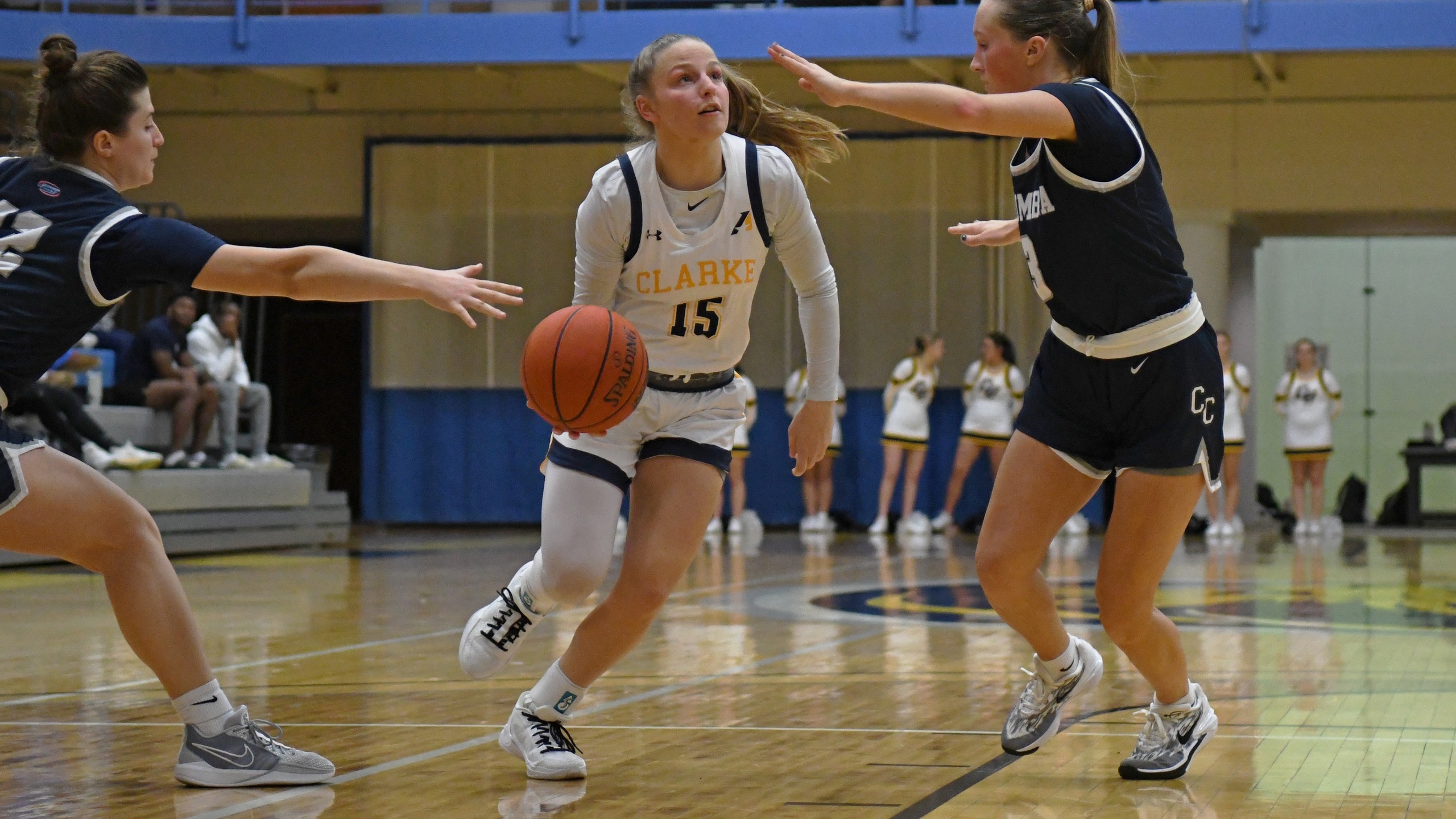 Pride's defense steps up in 65-59 win against Columbia College