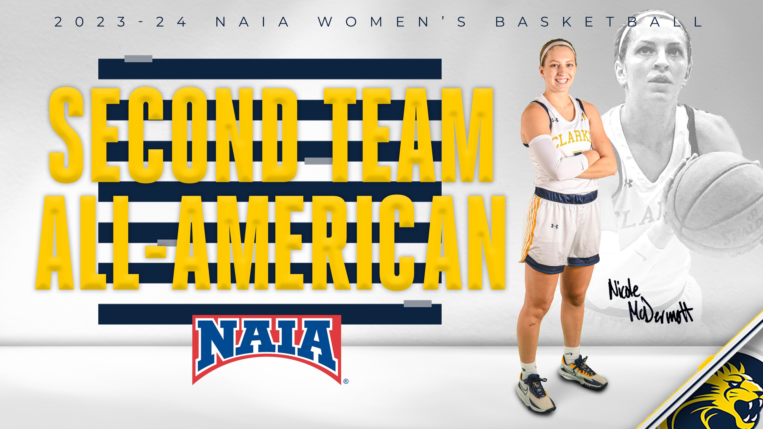 McDermott earns NAIA All-America Second Team honors for first time in her career
