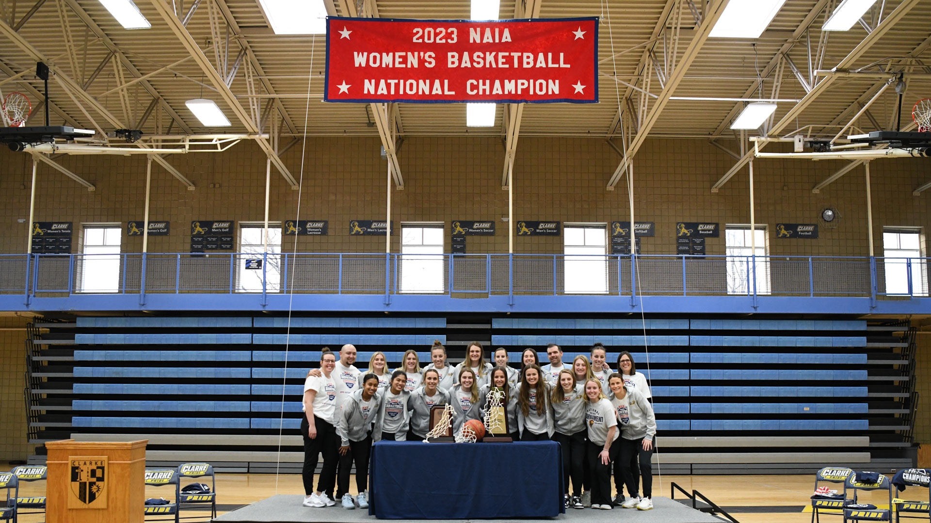 Pride women's basketball to receive 2022-23 NAIA Championship Rings on Jan. 10