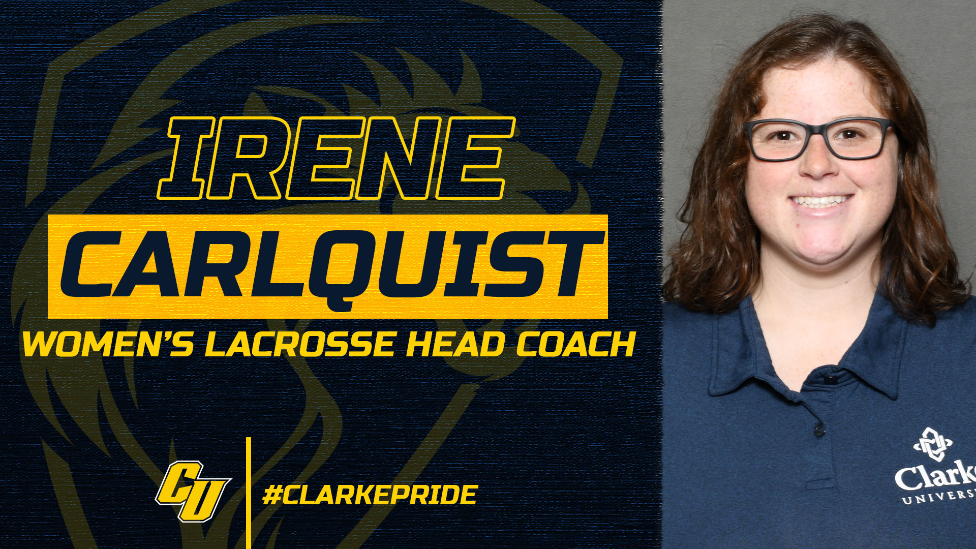 Irene Carlquist
Women's Lacrosse Head Coach