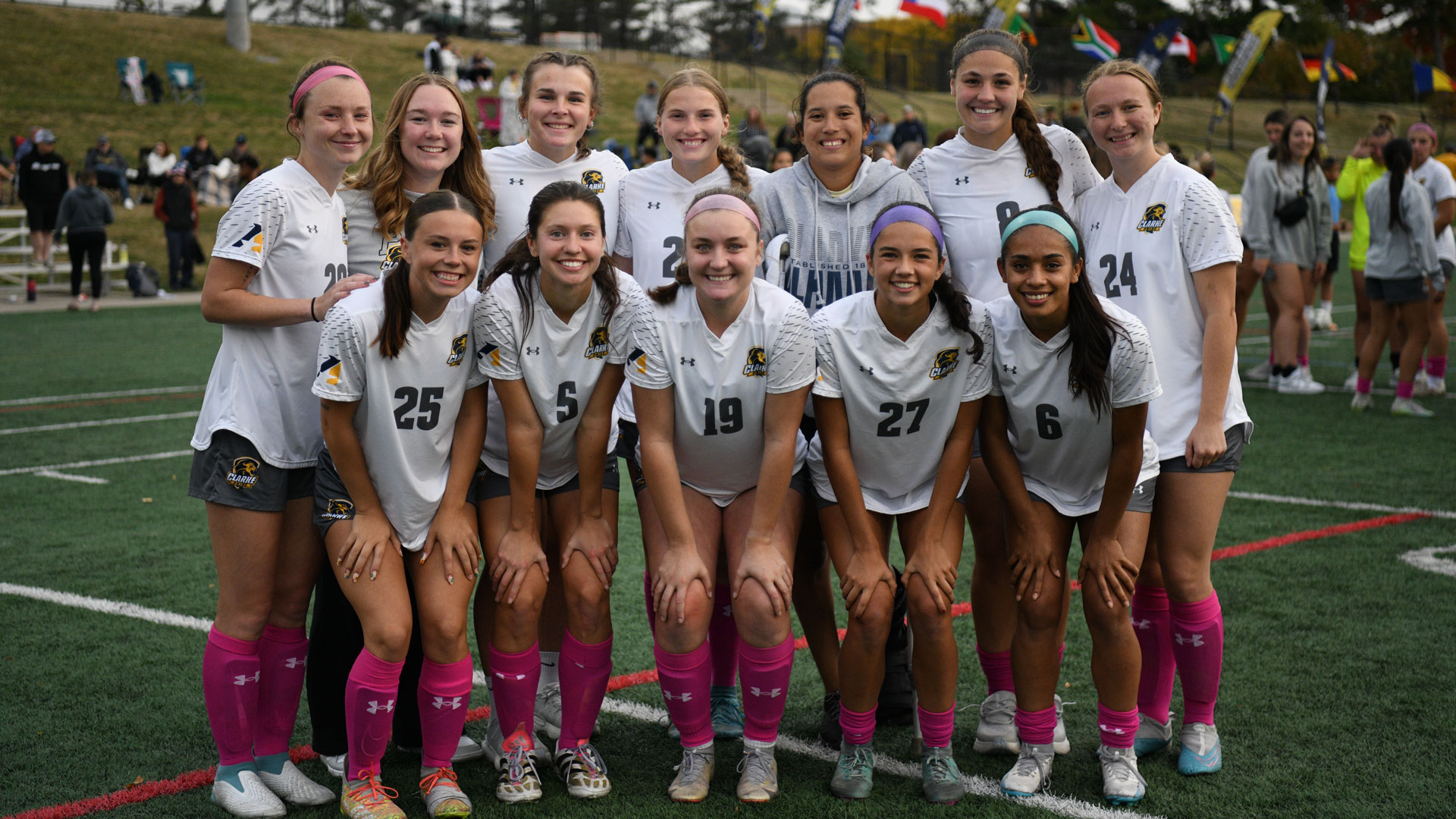 Late goal barrage leads to 3-0 Senior Day win for Pride