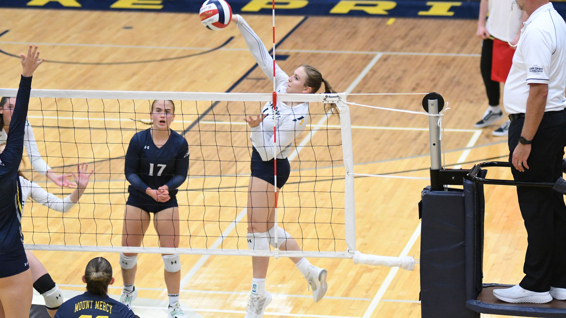 Strong start not enough as Pride fall to Mount Mercy in four sets